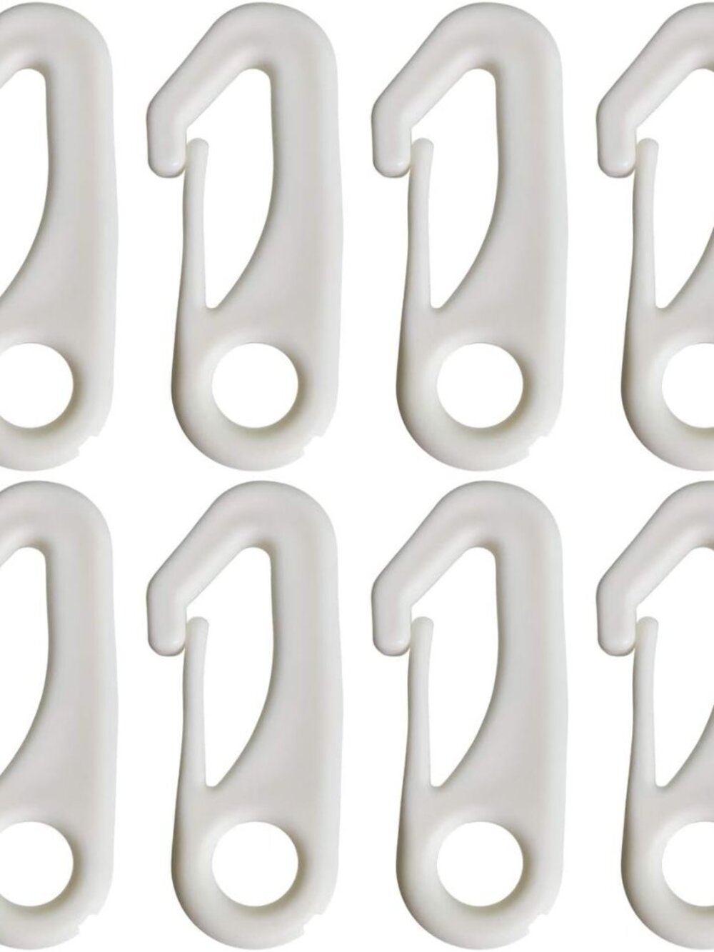 8 Pack Profession Flag Pole Clip Snap Hooks Durable Nylon Flag Clips